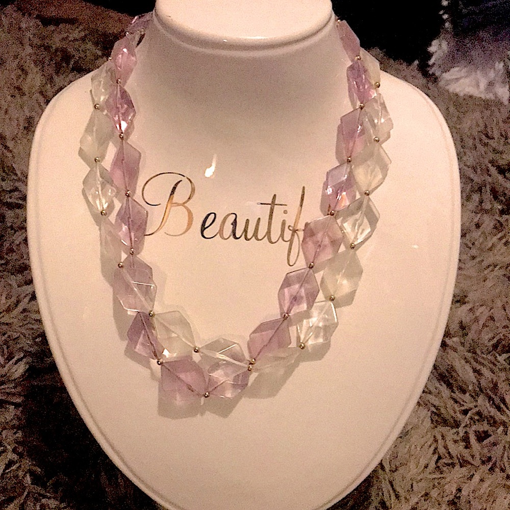 Vintage Avon beaded necklace set